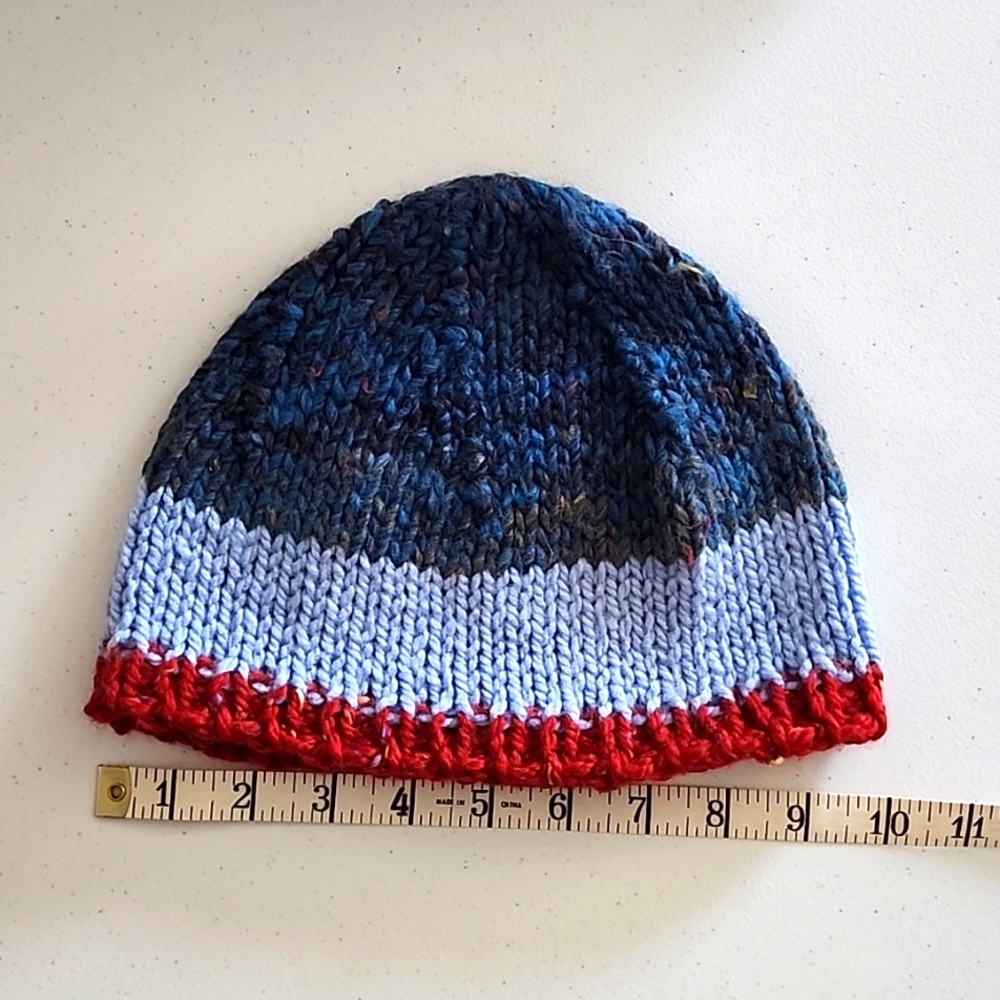 SOLD!  100% Cotton Knitted Hat - I Can Knit A Similar Hat Upon Request
